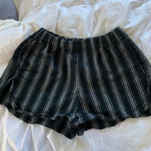 Brandy Melville Striped Shorts
